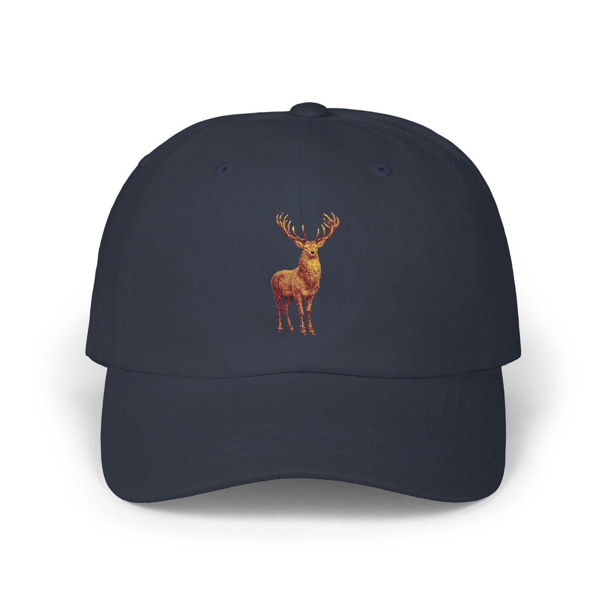 Watercolor Deer Cap | Embroidered Stag Dad Hat, Nature Outdoors