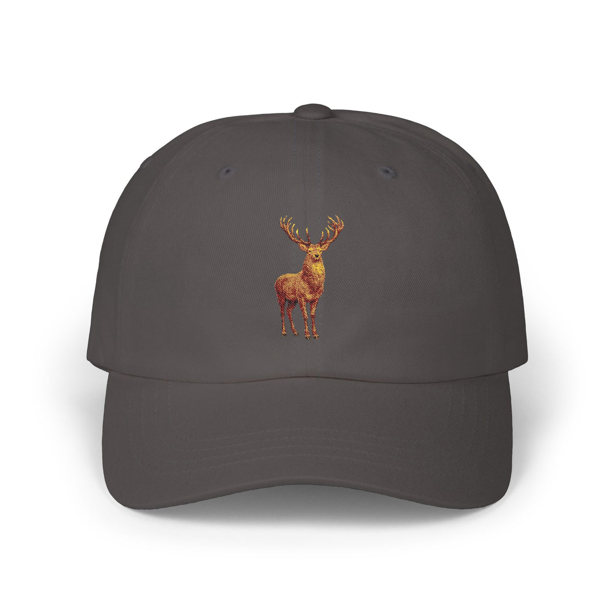 Watercolor Deer Cap | Embroidered Stag Dad Hat, Nature Outdoors