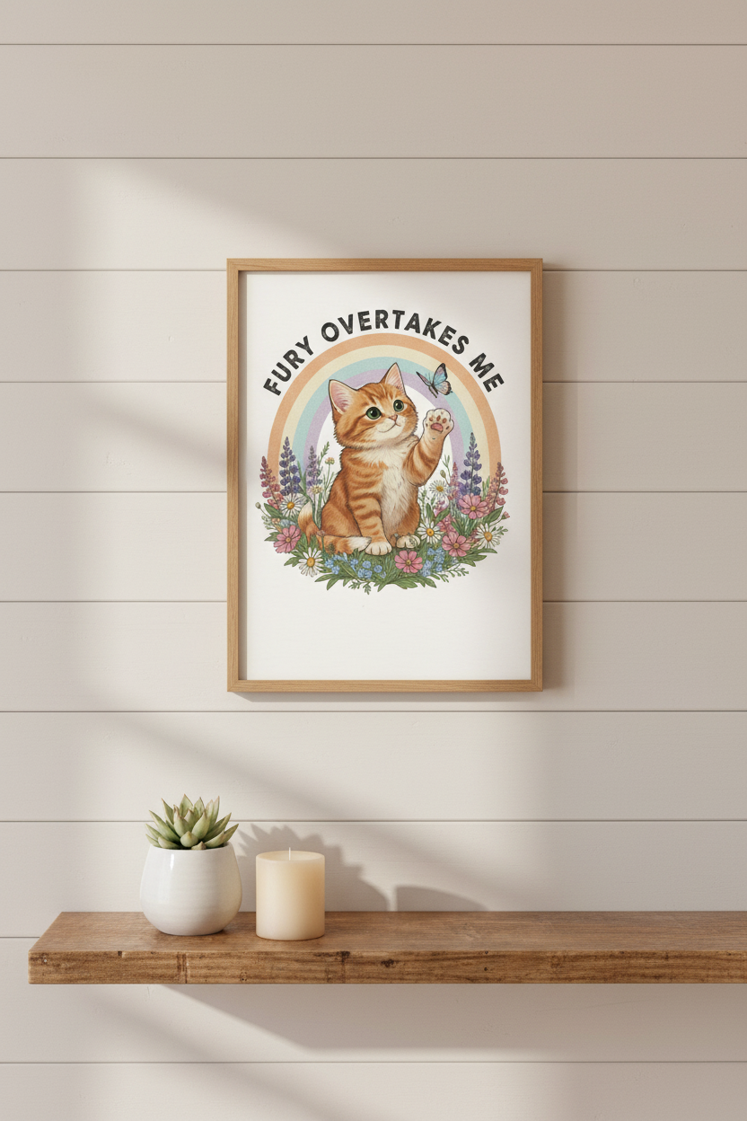 Fury Overtakes Me – Lifestyle Mockup